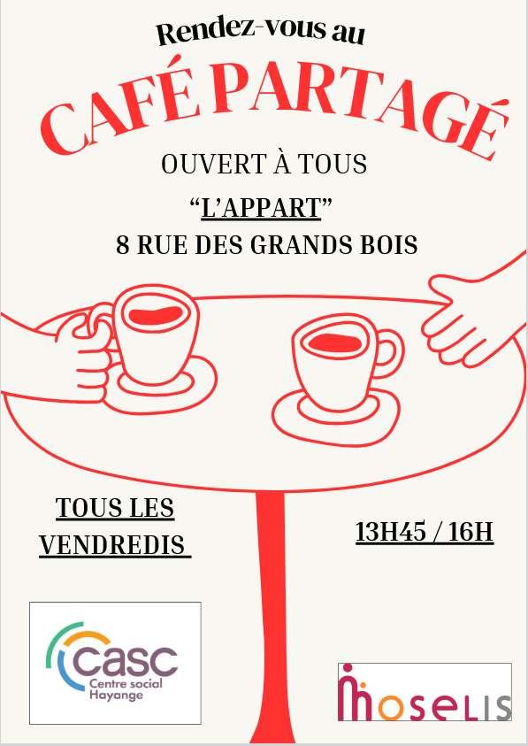 Un moment d’échanges et de rencontres ouvert à tous 